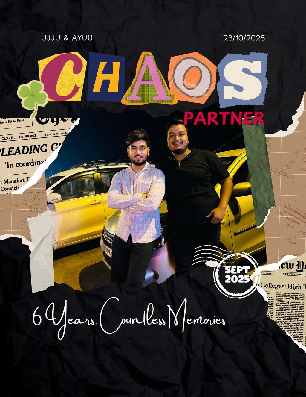 Custom Birthday Magazine