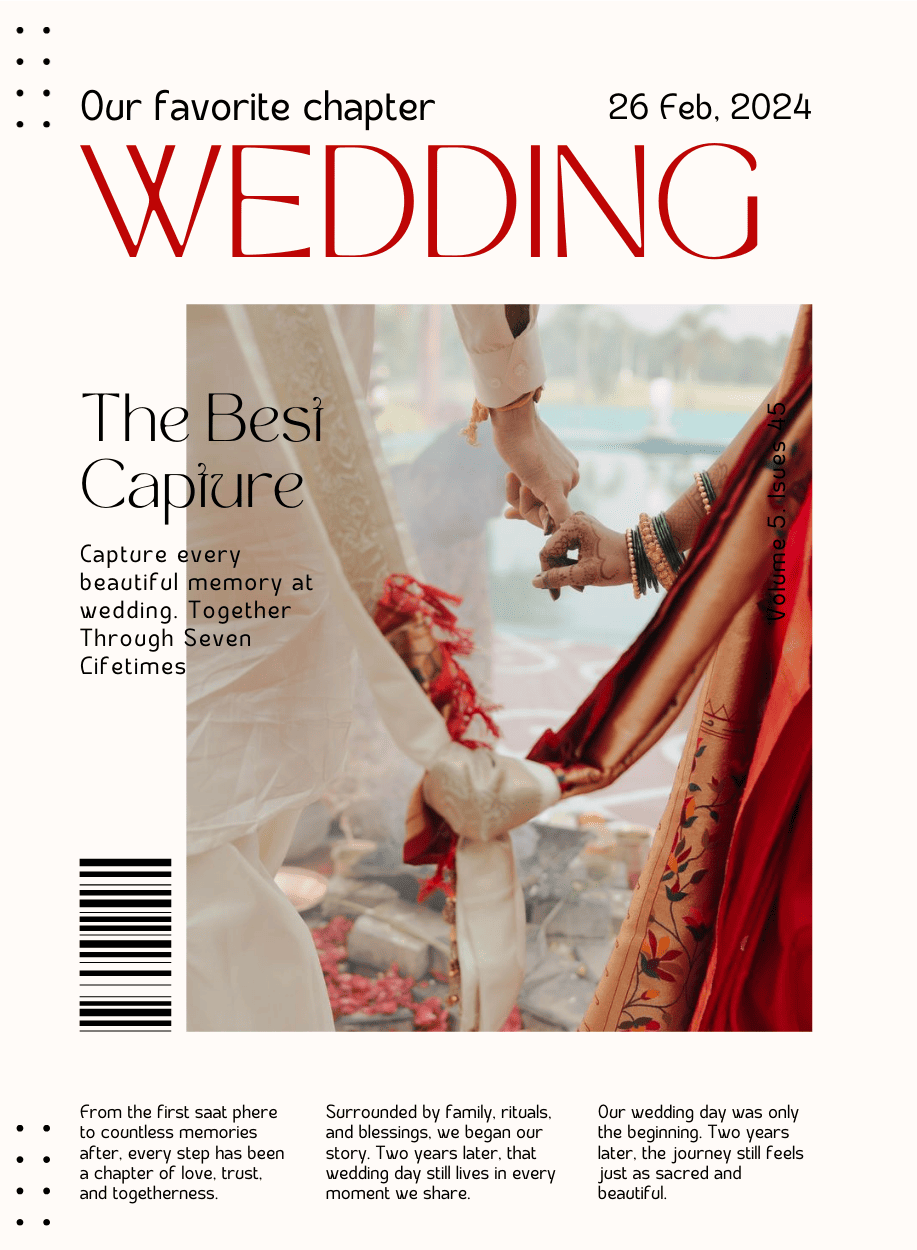 Personalized Anniversary Magazine