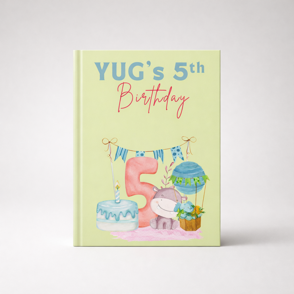 Personalized Kids Birthday Memory Book
