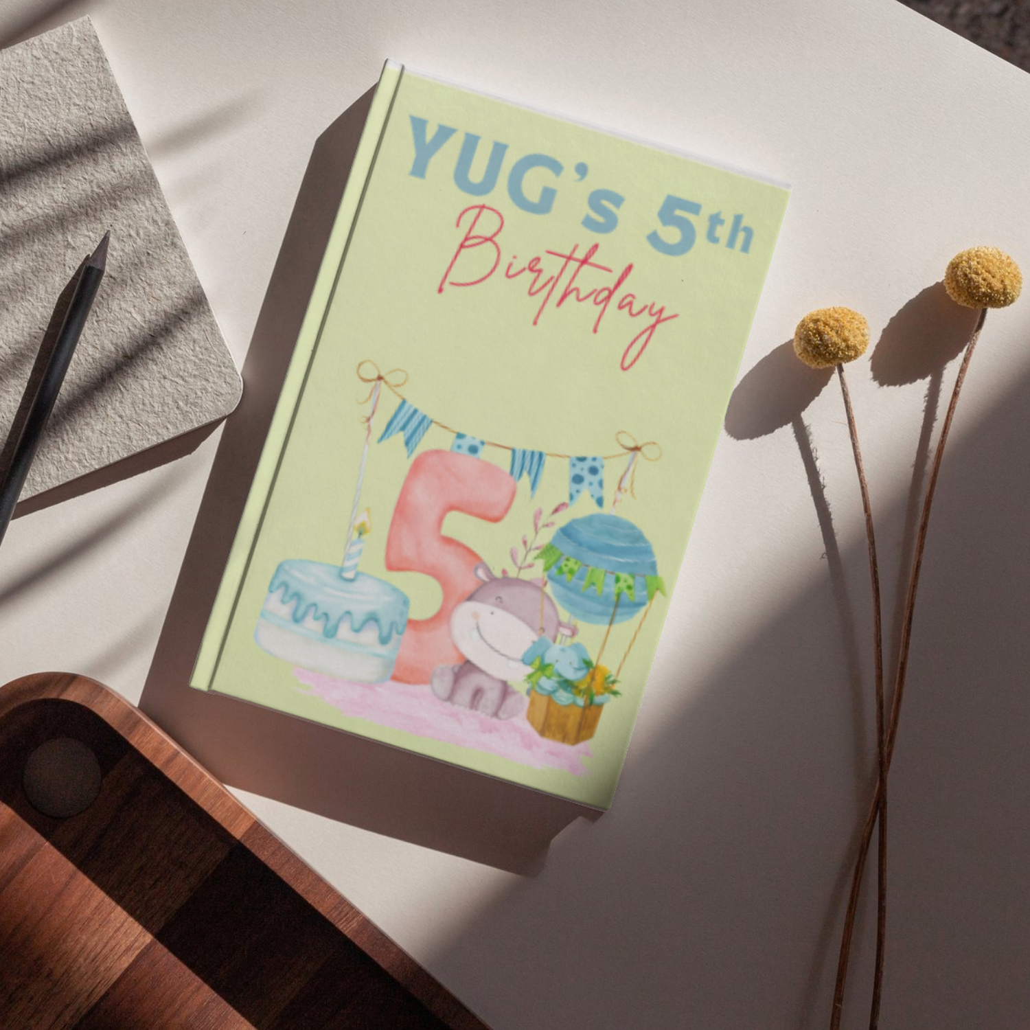 Personalized Kids Birthday Memory Book